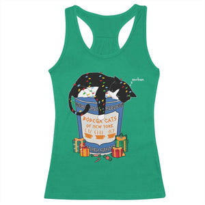 Bodega Cats of New York Racerback Tank Top Funny Democrat Christmas TS14 Irish Green Print Your Wear