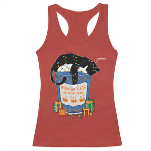 Bodega Cats of New York Racerback Tank Top Funny Democrat Christmas TS14 Red Print Your Wear