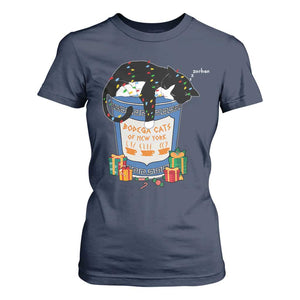 Bodega Cats of New York T Shirt For Women Funny Democrat Christmas TS14 Navy Print Your Wear