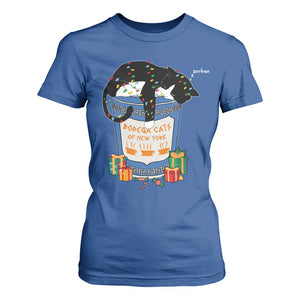 Bodega Cats of New York T Shirt For Women Funny Democrat Christmas TS14 Royal Blue Print Your Wear