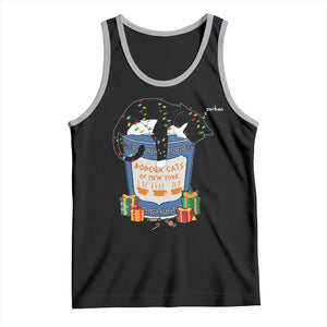 Bodega Cats of New York Tank Top Funny Democrat Christmas TS14 Black Athletic Heather Print Your Wear