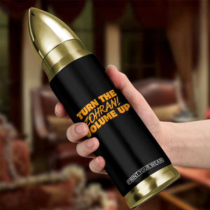 Turn The Volume Up Bullet Tumbler Zohran Mamdani TS14 Print Your Wear