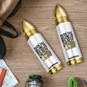 Turn The Volume Up Resist Bullet Tumbler Portland Frog Bear Penguin Protester TS14 Print Your Wear