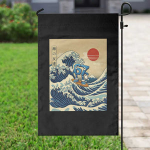 Funny Six Seven Surfing Garden Flag The Great Wave Kanagawa Japanese 67 Brainrot Meme TS14 Print Your Wear