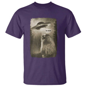 Funny Six Seven T Shirt Screaming Groundhog UFO Meme TS14 Purple Print Your Wear