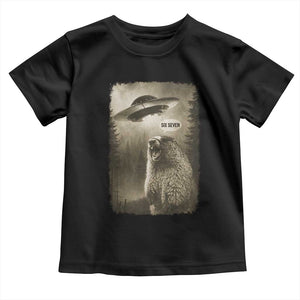 Funny Six Seven Toddler T Shirt Screaming Groundhog UFO Meme TS14 Black Print Your Wear