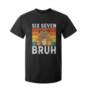 67 Groundhog Meme T Shirt For Kid Funny Six Seven Bruh Groundhog Day TS14 Black Print Your Wear