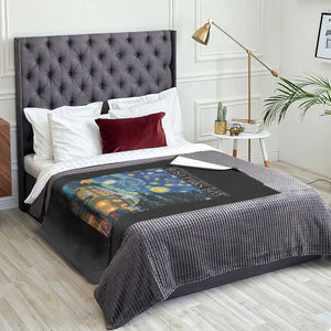 Rosa Parks Throw Blanket Starry Night Van Gogh Black History African TS14 Print Your Wear