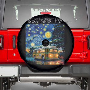 Rosa Parks Spare Tire Cover Starry Night Van Gogh Black History African TS14 Black Print Your Wear