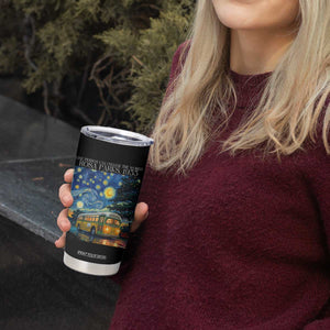 Rosa Parks Tumbler Cup Starry Night Van Gogh Black History African TS14 Print Your Wear