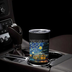Rosa Parks Tumbler Cup Starry Night Van Gogh Black History African TS14 Print Your Wear