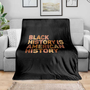 Black History Melanin African American Pride Throw Blanket TS14 Print Your Wear