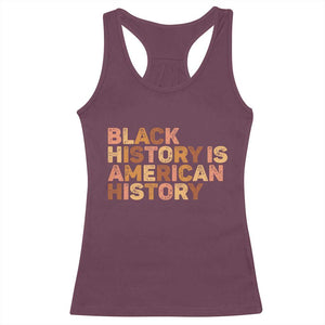 Black History Melanin African American Pride Racerback Tank Top TS14 Maroon Print Your Wear