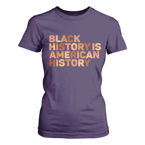 Black History Melanin African American Pride T Shirt For Women TS14 Purple Print Your Wear