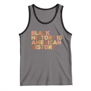 Black History Melanin African American Pride Tank Top TS14 Deep Heather Black Print Your Wear