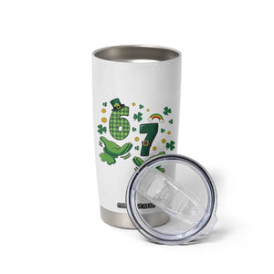 67 St Patricks Day Tumbler Cup Funny Six Seven Hands Meme TS14 Print Your Wear