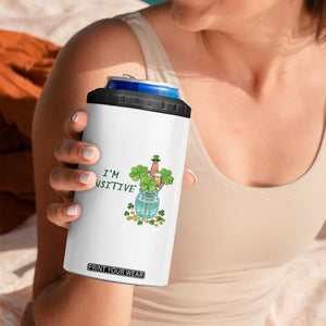 Marcus The Worm St Patricks Day 4 in 1 Can Cooler Tumbler I'm Sensitive TS14 Print Your Wear
