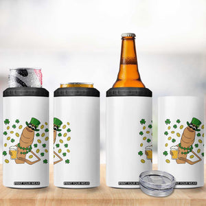 Marcus The Worm St Patricks Day 4 in 1 Can Cooler Tumbler Funny Drinking Irish Beer Ireland TS14 Print Your Wear