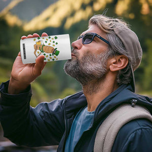 Marcus The Worm St Patricks Day 4 in 1 Can Cooler Tumbler Funny Drinking Irish Beer Ireland TS14 Print Your Wear