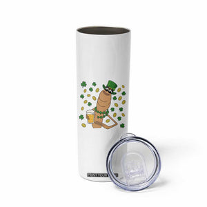Marcus The Worm St Patricks Day Skinny Tumbler Funny Drinking Irish Beer Ireland TS14 Print Your Wear