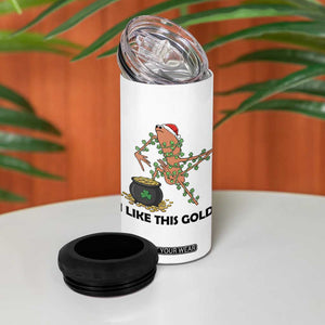 Marcus The Worm St Patricks Day 4 in 1 Can Cooler Tumbler I Like This Gold TS14 Print Your Wear