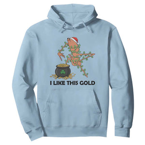 Marcus The Worm St Patricks Day Hoodie I Like This Gold TS14 Light Blue Print Your Wear