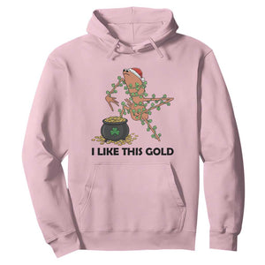 Marcus The Worm St Patricks Day Hoodie I Like This Gold TS14 Light Pink Print Your Wear