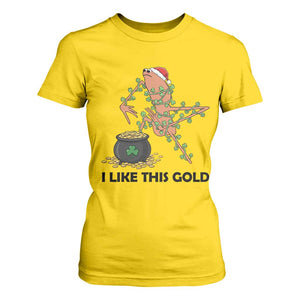 Marcus The Worm St Patricks Day T Shirt For Women I Like This Gold TS14 Daisy Print Your Wear