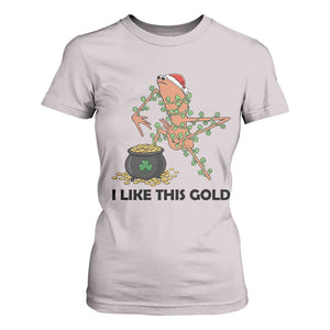 Marcus The Worm St Patricks Day T Shirt For Women I Like This Gold TS14 Ice Gray Print Your Wear