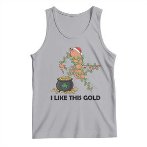 Marcus The Worm St Patricks Day Tank Top I Like This Gold TS14 Athletic Heather Print Your Wear
