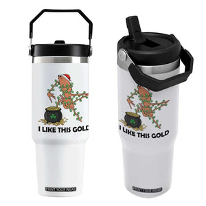 Marcus The Worm St Patricks Day Flip Straw Tumbler I Like This Gold TS14 One Size: 30 oz White Print Your Wear
