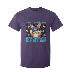 Funny Easter Bunny T Shirt For Kid I Said A Hip Hop The Hippity To The Hip Hip Hop TS14 Purple Print Your Wear
