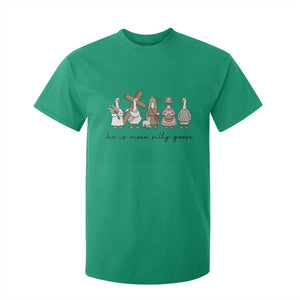 He Is Risen Silly Goose T Shirt For Kid Funny Christian Easter TS14 Irish Green Print Your Wear