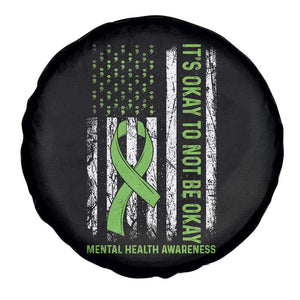 Mental Health Awarenes Spare Tire Cover It's Okay To Not Be Okay TS14 Print Your Wear