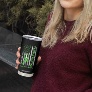 Mental Health Awarenes Tumbler Cup It's Okay To Not Be Okay TS14 Print Your Wear