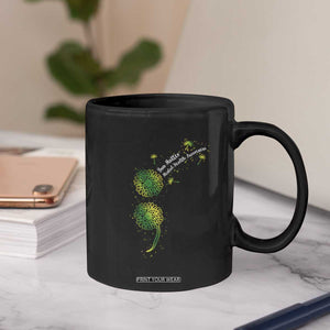 Mental Health Awarenes Coffee Mug Semicolon Dandelion You Matter TS14 Print Your Wear