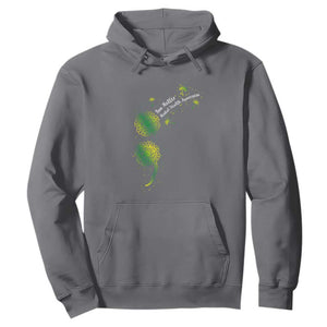 Mental Health Awarenes Hoodie Semicolon Dandelion You Matter TS14 Charcoal Print Your Wear