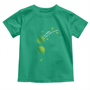 Mental Health Awarenes Toddler T Shirt Semicolon Dandelion You Matter TS14 Irish Green Print Your Wear