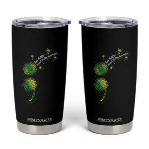 Mental Health Awarenes Tumbler Cup Semicolon Dandelion You Matter TS14 Black Print Your Wear