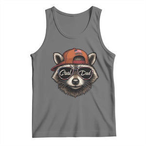 Cool Dad Tank Top Raccoon Daddy Father's Day Gift