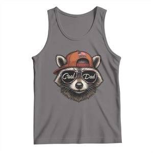Cool Dad Tank Top Raccoon Daddy Father's Day Gift