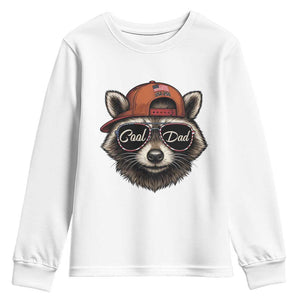 Cool Dad Youth Sweatshirt Raccoon Daddy Father's Day Gift