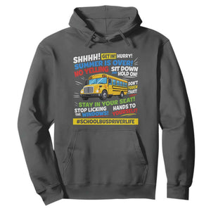 Funny School Bus Driver Life Hoodie Back to School Teacher Kids
