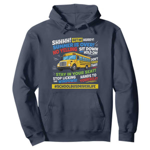 Funny School Bus Driver Life Hoodie Back to School Teacher Kids