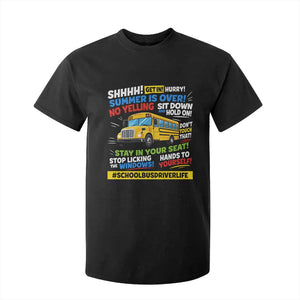 Funny School Bus Driver Life T Shirt For Kid Back to School Teacher Kids