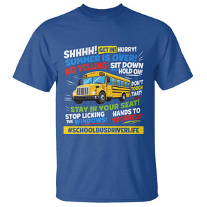 Funny School Bus Driver Life T Shirt Back to School Teacher Kids