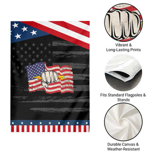 Electrician American Flag Garden Flag Patriotic Electrical Worker TS14 Print Your Wear