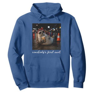Somebody's Feral Aunt Hoodie Funny Neil The Seal Meme