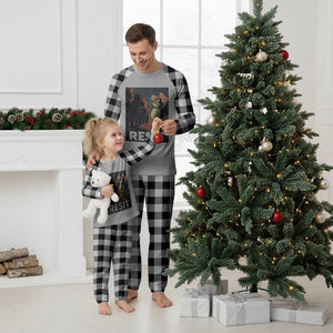 Resist Frog Plaid Pajama Set Portland Frog Activist America Political 2025 TS14 White Plaid Print Your Wear