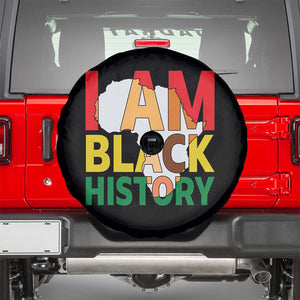 Black History Month African American Spare Tire Cover I Am Black History TS14 Black Print Your Wear